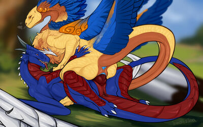 BALUHUN and Korakoran
art by inno-sjoa
Keywords: dragon;dragoness;male;female;feral;M/F;penis;cowgirl;vaginal_penetration;inno-sjoa