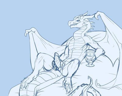 Royalty
art by ivenvorry
Keywords: dragon;male;feral;solo;penis;masturbation;ivenvorry