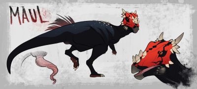Maul
art by jajavosMiraa
Keywords: dinosaur;pachycephalosaurus;dracorex;male;feral;solo;reference;penis;closeup;jajavosMiraa