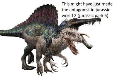 Jurassic World
art by spinosaurusindominus
Keywords: jurassic_world;dinosaur;theropod;indominus_rex;spinosaurus;male;female;feral;M/F;from_behind;cgi;spinosaurusindominus