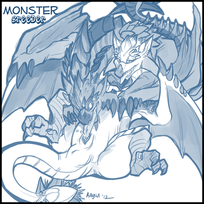 Monster Breeder
art by kayla-na
Keywords: videogame;monster_hunter;dragon;dragoness;wyvern;rathalos;rathian;male;female;feral;M/F;vagina;oral;spooge;kayla-na