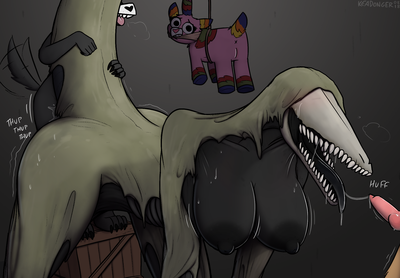 SCP Orgy
art by keadonger
Keywords: scp_foundation;dragon;reptile;furry;canine;pinata;unicorn;equine;scp-2547;scp-682;scp-956;male;female;anthro;breasts;M/F;threeway;spitroast;penis;vagina;from_behind;oral;solo;bondage;spooge;keadonger