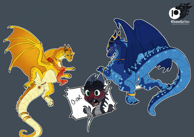 Showing Off (Wings_of_Fire)
art by khaoticinterests
Keywords: wings_of_fire;seawing;sandwing;dragoness;female;feral;solo;vagina;presenting;spooge;KhaoticInterests