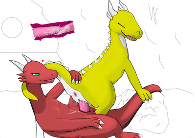 Dragon Slit Mating
art by kikuccho
Keywords: dragon;male;feral;M/M;penis;reverse_cowgirl;docking;internal;spooge;kikuccho