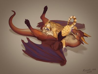 Belly Rubs 2
art by kodardragon
Keywords: dragon;male;feral;furry;feline;cheetah;female;anthro;M/F;penis;vagina;69;oral;vaginal_penetration;kodardragon
