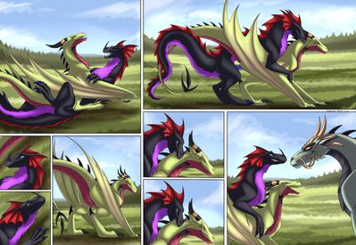 Adventures of the Dragon Nanok 2
art by kotya-ra
Keywords: comic;dragon;dragoness;wyvern;male;female;feral;M/F;penis;cowgirl;vaginal_penetration;spooge;kotya-ra