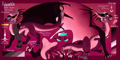 Adrasteia (Wings_of_Fire)
art by kyramcats
Keywords: wings_of_fire;skywing;nightwing;ivewing;hybrid;dragoness;female;feral;solo;vagina;presenting;closeup;reference;kyramcats
