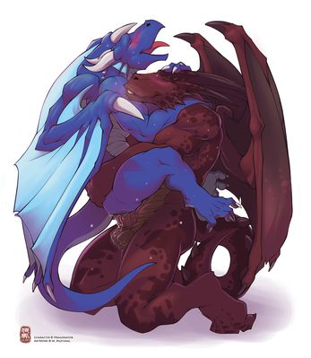 Looking After You
art by dragonator
Keywords: dragon;feral;male;M/M;anal;penis;cowgirl;spooge;dragonator