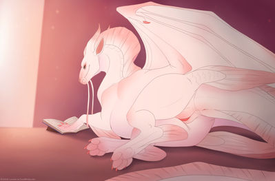 White Dragoness
art by lunalei
Keywords: dragoness;female;feral;solo;vagina;lunalei