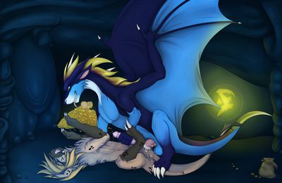 Breaking The Butt
art by luxuria
Keywords: dragon;feral;furry;hyena;anthro;male;M/M;anal;missionary;penis;masturbation;spooge;hoard;luxuria