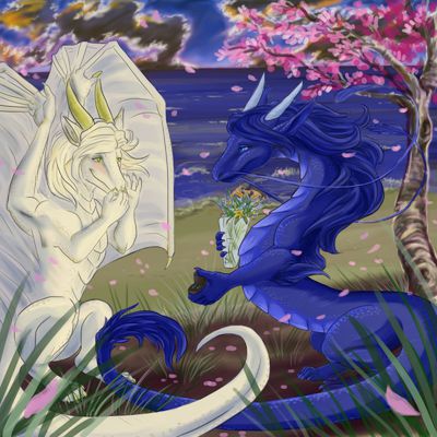 Dragon Romance
art by madame
Keywords: dragon;dragoness;male;female;feral;M/F;romance;non-adult;madame