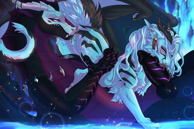 Night Passions
art by mekk.
Keywords: eastern_dragon;dragon;dragoness;male;female;feral;M/F;penis;vagina;oral;69;spooge;mekk.