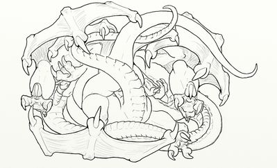 Four In A Bed
art by ssthisto
Keywords: dragon;dragoness;male;female;feral;M/F;orgy;suggestive;ssthisto
