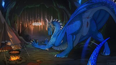 Saphira in the Morning
art by moonski
Keywords: eragon;saphira;dragoness;female;feral;solo;vagina;presenting;moonski