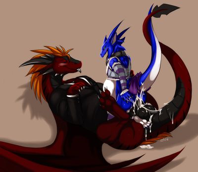 Morca's Maid Service
art by starsoul
Keywords: dragon;feral;anthro;male;M/M;anal;penis;cowgirl;spooge;starsoul