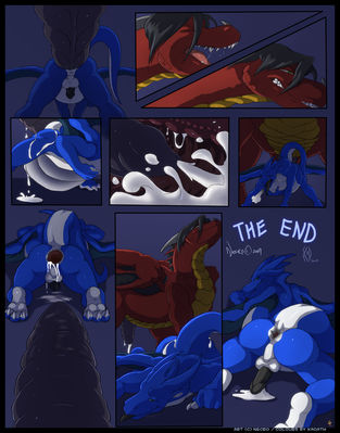 Firon and Mandarax 4
art by necrodrone13
Keywords: comic;dragon;male;feral;M/M;penis;from_behind;anal;internal;ejaculation;orgasm;spooge;necrodrone13