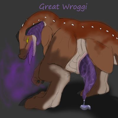 Great Wroggi
art by nerian
Keywords: videogame;monster_hunter;bird_wyvern;great_wroggi;male;feral;solo;penis;spooge;nerian