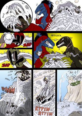 Nervy the Oviraptor 4
art by isismasshiro
Keywords: comic;dinosaur;theropod;oviraptor;raptor;feral;humor;non-adult;isismasshiro