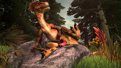 ARK Raptor
art by nicobay
Keywords: videogame;ark_survival_evolved;dinosaur;theropod;raptor;deinonychus;male;feral;solo;penis;cgi;nicobay