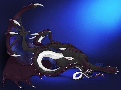 Nightwing Lounging (Wings_of_Fire)
art by nitrods
Keywords: wings_of_fire;nightwing;dragoness;female;feral;solo;vagina;nitrods