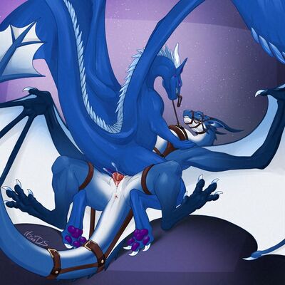 Riding
art by nitrods
Keywords: dragon;dragoness;male;female;feral;M/F;bondage;penis;cowgirl;vaginal_penetration;spooge;nitrods