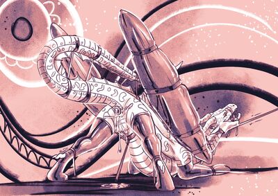 Seawing Bondage (Wings_of_Fire)
art by nitrods
Keywords: wings_of_fire;seawing;hybrid;dragoness;female;feral;solo;vagina;bondage;dildo;anal;masturbation;spooge;presenting;nitrods