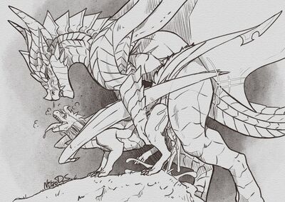 Drakes
art by nitrods
Keywords: dragon;male;feral;M/M;penis;from_behind;anal;orgasm;ejaculation;spooge;nitrods
