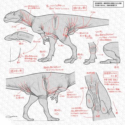 Allosaurus Reference
art by ogyhara
Keywords: dinosaur;theropod;allosaurus;feral;solo;cloaca;reference;closeup;ogyhara