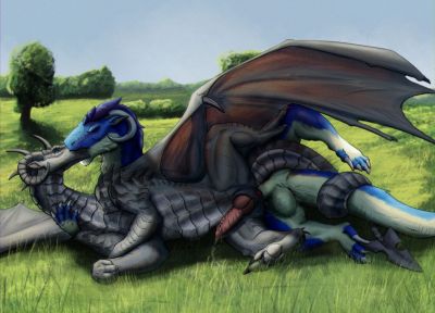 Felkin Lovin'
art by oldagar
Keywords: dragon;felkin;male;feral;M/M;penis;spoons;anal;spooge;oldagar