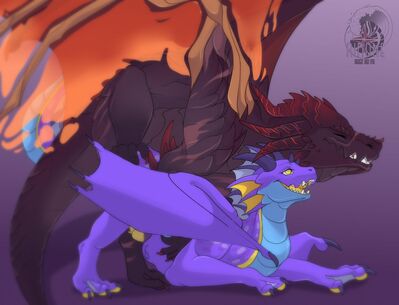 Drakes Having Sex
art by omez
Keywords: dragon;male;feral;M/M;penis;from_behind;anal;omez