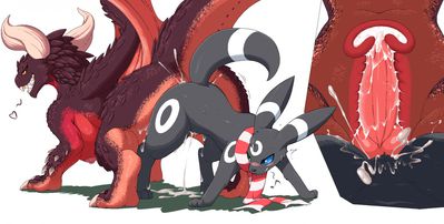 Monster Hunting
art by patapatapata
Keywords: videogame;monster_hunter;anime;pokemon;dragon;nergigante;furry;canine;umbreon;male;female;feral;anthro;M/F;penis;tied;vaginal_penetration;internal;spooge;patapatapata