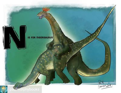 Nigersaurus Mating
art by paul_murphy
Keywords: dinosaur;sauropod;nigersaurus;male;female;feral;M/F;from_behind;paul_murphy