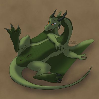 Broodmother
art by pawpadcomrade
Keywords: dragoness;female;feral;solo;vagina;pawpadcomrade