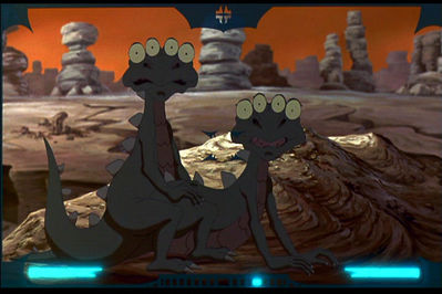 Space Lizard Sex 1
screen capture
Keywords: cartoon;heavy_metal_2000;alien;lizard;male;female;feral;M/F;from_behind