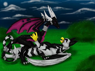 Cynder and Gryphon
art by phrixusgryph
Keywords: videogame;spyro_the_dragon;dragoness;cynder;gryphon;male;female;anthro;M/F;penis;cowgirl;phrixusgryph