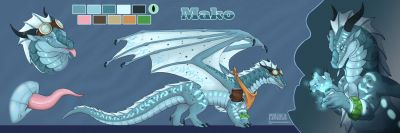 Mako Reference (Wings_of_Fire)
art by planariawormova
Keywords: wings_of_fire;seawing;dragon;male;feral;solo;penis;closeup;reference;planariawormova