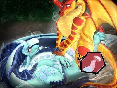 Hot Ride 2 (Wings_of_Fire)
art by polvereshine
Keywords: wings_of_fire;skywing;seawing;hybrid;dragon;dragoness;male;female;feral;M/F;penis;cowgirl;vaginal_penetration;internal;ejaculation;spooge;polvereshine