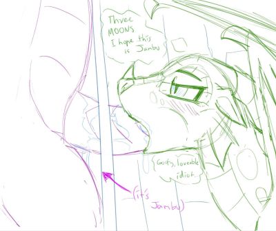 Glory Hole (Wings_of_Fire)
art by proteusiii
Keywords: wings_of_fire;rainwing;glory;jambu;dragon;dragoness;male;female;feral;M/F;penis;oral;closeup;incest;proteusiii