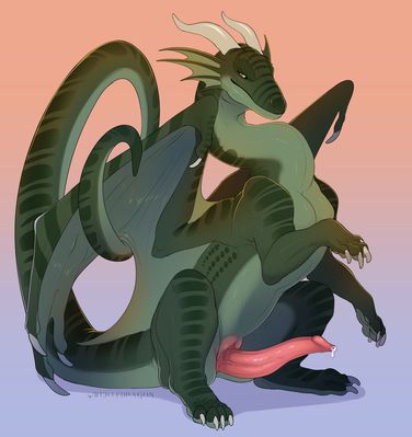 Hondra
art by qwertydragon
Keywords: dragon;male;feral;solo;penis;spooge;qwertydragon