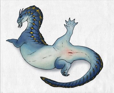 Aquatic Dragon
art by ramul
Keywords: dragoness;female;feral;solo;cloaca;ramul