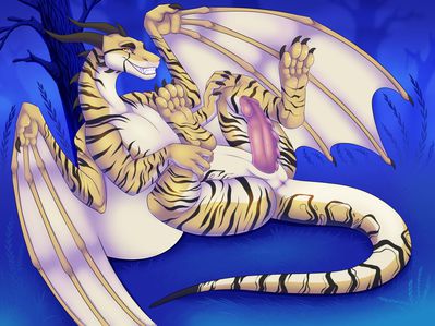 Tigerdragon
art by re-re
Keywords: dragon;male;feral;solo;penis;re-re
