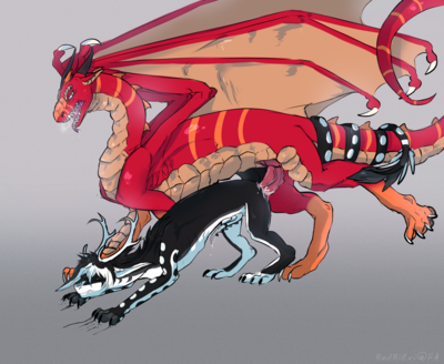 Arkady and Lexus
art by redrilvi
Keywords: dragon;male;feral;M/M;penis;from_behind;anal;spooge;redrilvi
