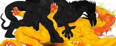 Drakes Breeding
art by rrraaffh.
Keywords: dragon;male;feral;M/M;penis;missionary;anal;rrraaffh.