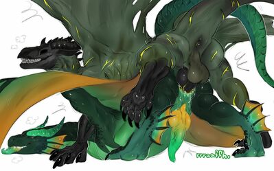 Drake Climax
art by rrraaffh.
Keywords: dragon;male;feral;M/M;penis;from_behind;anal;orgasm;ejaculation;spooge;rrraaffh.