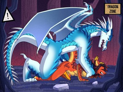 Blizzard Breeds a Kobold (Wings_of_Fire)
art by SairusFrost
Keywords: wings_of_fire;dungeons_and_dragons;icewing;kobold;dragon;male;feral;anthro;M/M;penis;from_behind;anal;SairusFrost