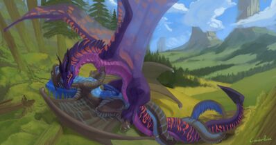 Xylex and Araclast
art by sajik
Keywords: dragon;wyvern;male;feral;M/M;penis;missionary;anal;sajik