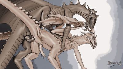 Dragon Sex
art by salireths
Keywords: dragon;male;feral;M/M;penis;from_behind;anal;spooge;salireths