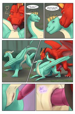 Dragons Heat (2 of 5)
art by sassycat531
Keywords: comic;dragon;dragoness;male;female;feral;M/F;penis;vagina;from_behind;vaginal_penetration;oral;closeup;spooge;sassycat531