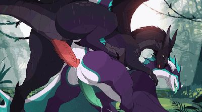 Deep in the Jungle.gif
art by ~sauron~
Keywords: video;animated_gif;dragon;male;feral;M/M;penis;from_behind;anal;spooge;~sauron~