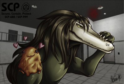 SCP-682 and SCP-999 page 3 by HypernovaRain on DeviantArt